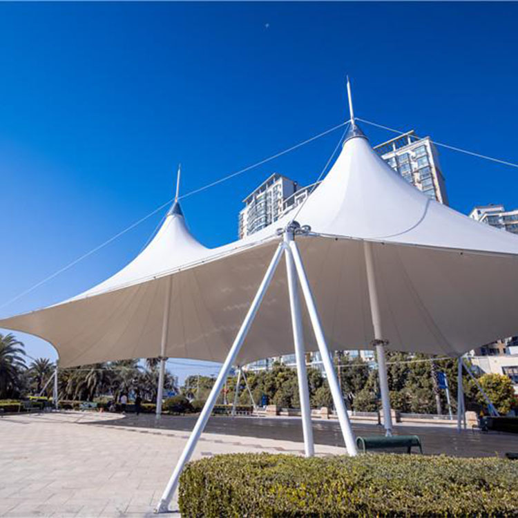 沙雅县膜结构景观棚