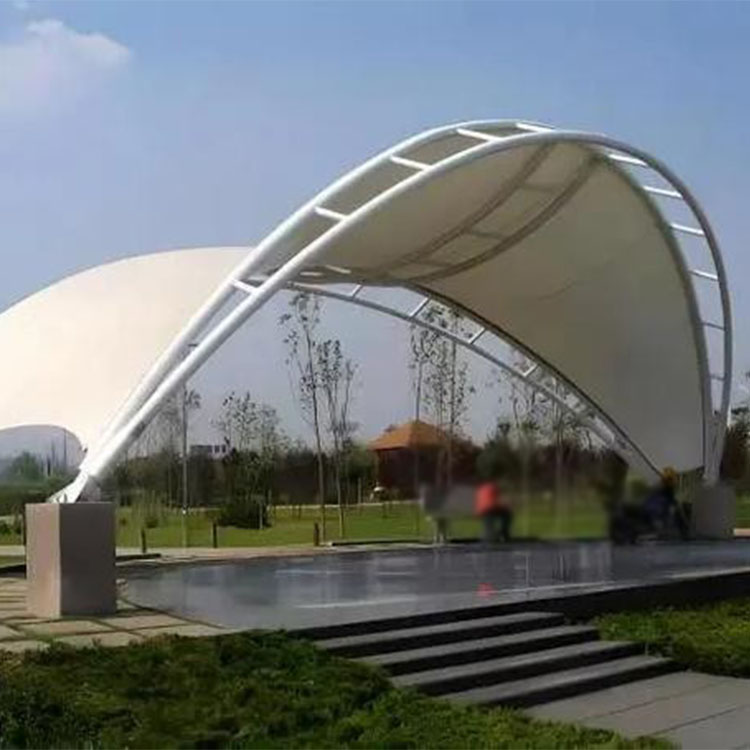 沙雅县膜结构景观棚